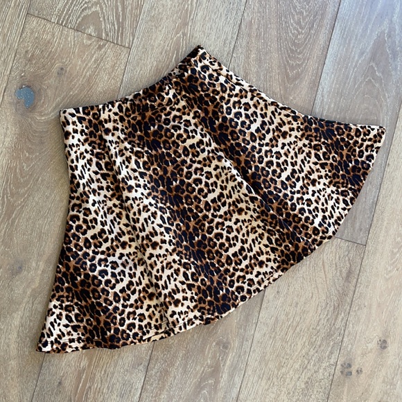 New leopard print skater skirt from francescas - Picture 3 of 8